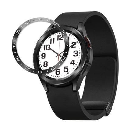 A Style Smart Watch Steel Ring Protective Frame, For Samsung Galaxy Watch6 Classic 47mm, For Samsung Galaxy Watch6 Classic 43mm - DealBuddy