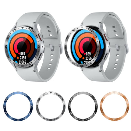 A Style Smart Watch Steel Ring Protective Frame, For Samsung Galaxy Watch6 Classic 47mm, For Samsung Galaxy Watch6 Classic 43mm - DealBuddy