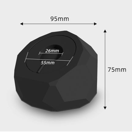 Diamond-shaped 2 in 1 Wireless Charging Silicone Base