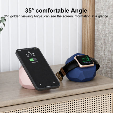 Diamond-shaped 2 in 1 Wireless Charging Silicone Base - DealBuddy