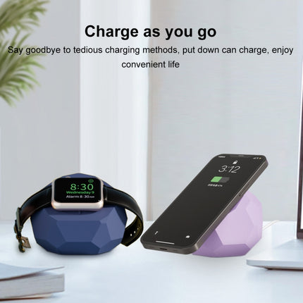 Diamond-shaped 2 in 1 Wireless Charging Silicone Base - DealBuddy