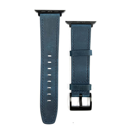 Retro Texture Leather Watch Band, For Apple Watch 4 44mm, For Apple Watch 4 40mm, For Apple Watch 3 38mm, For Apple Watch 3 42mm, For Apple Watch 2 42mm, For Apple Watch 2 38mm, For Apple Watch 42mm, For Apple Watch 38mm - DealBuddy