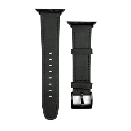 Retro Texture Leather Watch Band, For Apple Watch SE 2023 44mm, For Apple Watch Ultra 49mm, For Apple Watch 8 41mm, For Apple Watch SE 2023 40mm, For Apple Watch Ultra 2 49mm, For Apple Watch 8 45mm, For Apple Watch 9 45mm, For Apple Watch SE 2022 40mm... - DealBuddy