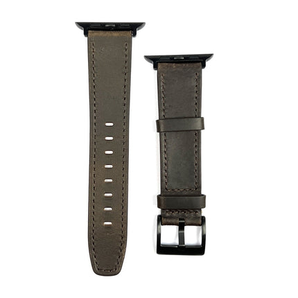 Retro Texture Leather Watch Band, For Apple Watch SE 2023 44mm, For Apple Watch Ultra 49mm, For Apple Watch 8 41mm, For Apple Watch SE 2023 40mm, For Apple Watch Ultra 2 49mm, For Apple Watch 8 45mm, For Apple Watch 9 45mm, For Apple Watch SE 2022 40mm... - DealBuddy