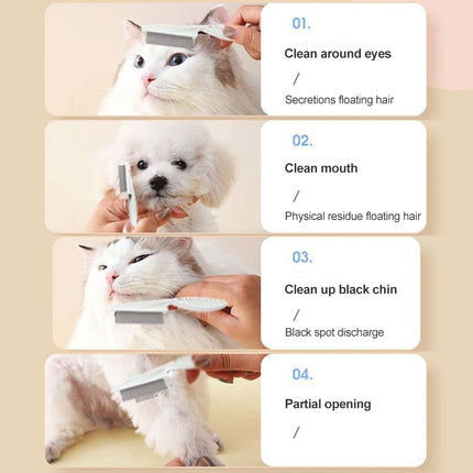 Pet Dog Cat Flea Removal Dense Tooth Beauty Comb, 18cm - DealBuddy