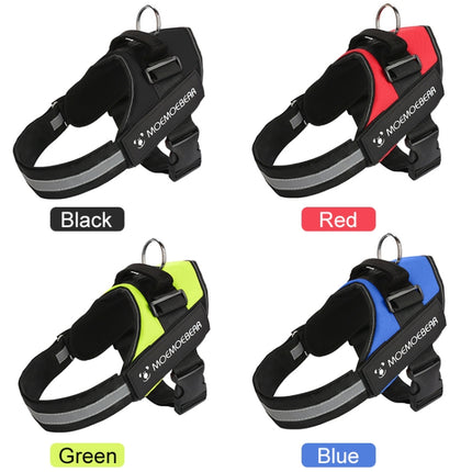 Pet Dog Anti Sprint Oxford Cloth K9 Chest Strap Traction Rope Strap, M for 13-23kg, L for 23-30kg, XL for 28-40kg, XXL for 40-70kg, S for 6-14kg - DealBuddy