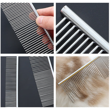 Pet Beauty Comb Double Density Toothed Comb Fluffy Hair, 19cm x 1 - DealBuddy