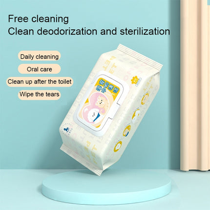 Pet Cleaning Wet Wipes for Cat Dog Cleaning Body, 80pcs x 1 - DealBuddy