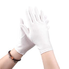 Labor Protection White Anti-sweat Cloth Thickened Gloves