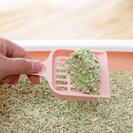 Small Size Cat Litter Shovel Hollow Tofu Cat Litter Cleaning Tool 19cm - DealBuddy