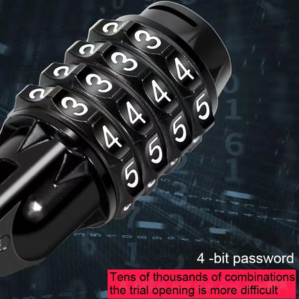 Portable Bicycle Lock Anti-theft Password Lock - DealBuddy
