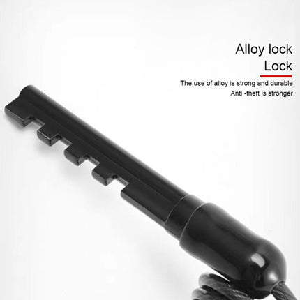 Portable Bicycle Lock Anti-theft Password Lock - DealBuddy