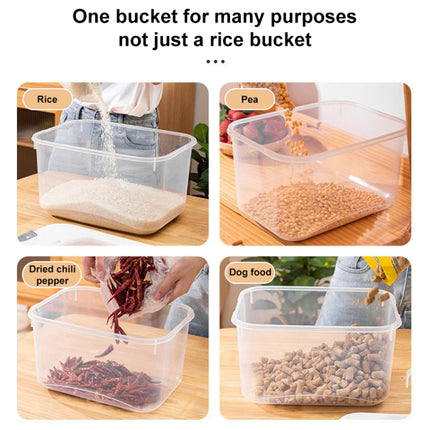 Pull-top Rice Bucket Sealed Insect-proof and Moisture-proof Food Storage Box, Random Color Delivery
