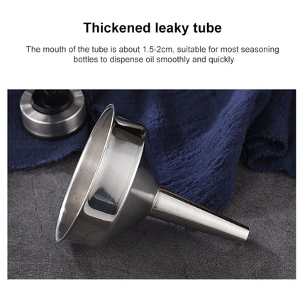 Stainless Steel Conical Small Funnel Oil Leak Wine Leak Kitchen Oil Pourer