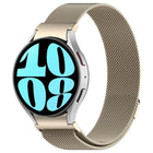 Button Style Milan Magnetic Metal Watch Band, For Samsung Galaxy Watch 6 - DealBuddy