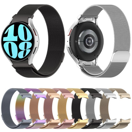 Button Style Milan Magnetic Metal Watch Band