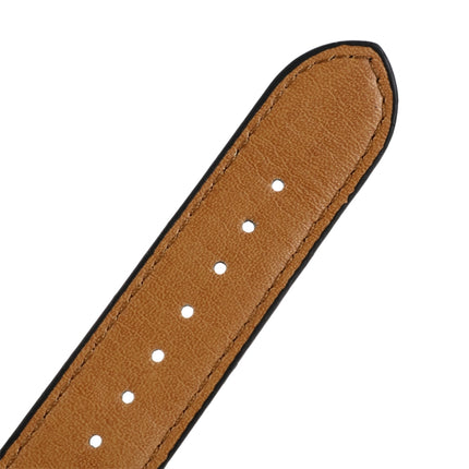 Crocodile Texture Leather Wrist Strap, For Apple Watch Series 7 45mm / 6 & SE & 5 & 4 44mm / 3 & 2 & 1 42mm, For Apple Watch Ultra 49mm / Series 8&7 45mm / SE 2&6&SE&5&4 44mm / 3&2&1 42mm, For Apple Watch Series 8&7 41mm / SE 2&6&SE&5&4 40mm / 3&2&1 38... - DealBuddy