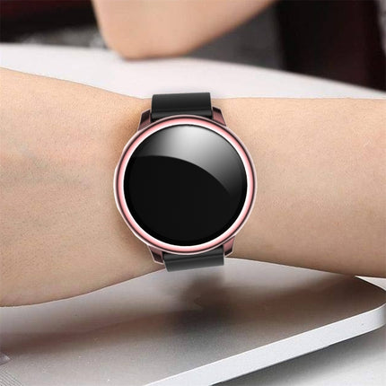 Electroplate PC Protective Case with Tempered Glass Film, For Samsung Galaxy Watch Active 2 40mm, For Samsung Galaxy Watch Active 2 44mm - DealBuddy