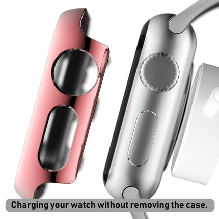 Full Coverage Plating TPU Case, For Apple Watch Series 3 & 2 & 1 38mm, For Apple Watch Series 3 & 2 & 1 42mm, For Apple Watch Series 5 & 4 40mm, For Apple Watch Series 5 & 4 44mm - DealBuddy