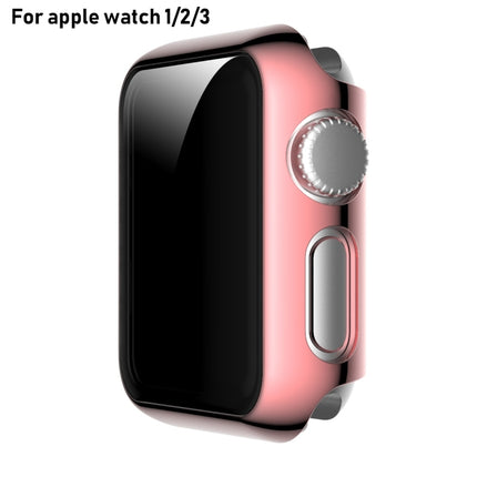 Full Coverage Plating TPU Case, For Apple Watch Series 3 & 2 & 1 38mm, For Apple Watch Series 3 & 2 & 1 42mm, For Apple Watch Series 5 & 4 40mm, For Apple Watch Series 5 & 4 44mm - DealBuddy