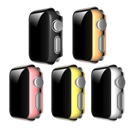 Full Coverage Plating TPU Case, For Apple Watch Series 3 & 2 & 1 38mm, For Apple Watch Series 3 & 2 & 1 42mm, For Apple Watch Series 5 & 4 40mm, For Apple Watch Series 5 & 4 44mm - DealBuddy