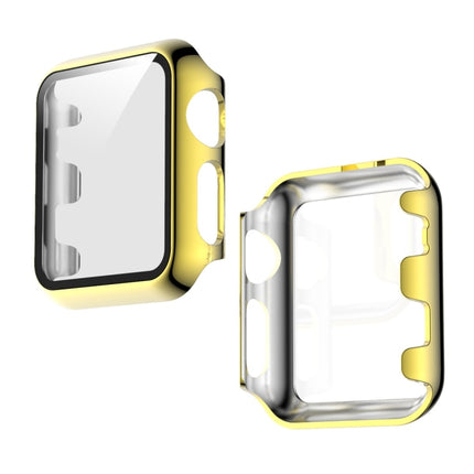 Full Coverage Plating TPU Case, For Apple Watch Series 3 & 2 & 1 38mm, For Apple Watch Series 3 & 2 & 1 42mm, For Apple Watch Series 5 & 4 40mm, For Apple Watch Series 5 & 4 44mm - DealBuddy