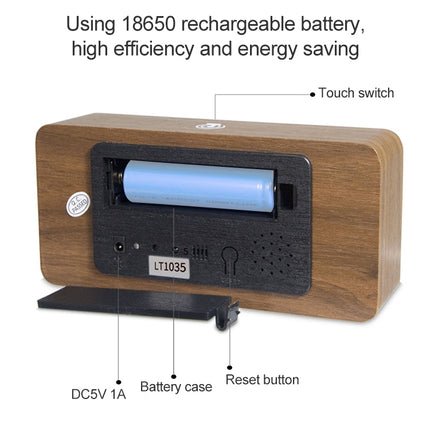 LT-1035 LED Display Digital APP Smart Alarm Clock