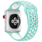 For Apple Watch Ultra 49mm / Series 8&7 45mm / SE 2&6&SE&5&4 44mm / 3&2&1 42mm / White Green