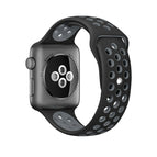 For Apple Watch Ultra 49mm / Series 8&7 45mm / SE 2&6&SE&5&4 44mm / 3&2&1 42mm / Black Grey