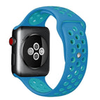 For Apple Watch Ultra 49mm / Series 8&7 45mm / SE 2&6&SE&5&4 44mm / 3&2&1 42mm / Blue