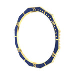 For Samsung Galaxy Watch6 Classic 43mm R950 / Blue+Gold