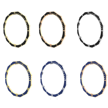 Solid Color Watch Time Steel Bezel Ring - DealBuddy