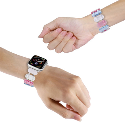 Stretch Resin Watch Band, For Apple Watch SE 2023 44mm, For Apple Watch SE 2023 40mm, For Apple Watch Ultra 2 49mm, For Apple Watch Series 9 45mm, For Apple Watch Series 9 41mm, For Apple Watch Ultra 49mm - DealBuddy