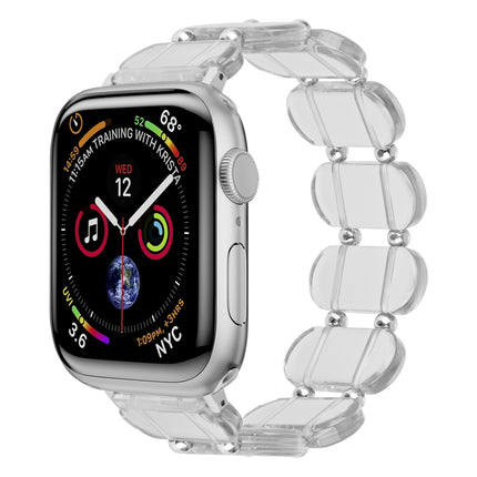 Stretch Resin Watch Band, For Apple Watch SE 2023 44mm, For Apple Watch SE 2023 40mm, For Apple Watch Ultra 2 49mm, For Apple Watch Series 9 45mm, For Apple Watch Series 9 41mm, For Apple Watch Ultra 49mm - DealBuddy