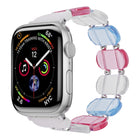 Stretch Resin Watch Band, For Apple Watch Series 8 41mm, For Apple Watch Series 8 45mm, For Apple Watch SE 2022 40mm, For Apple Watch SE 2022 44mm, For Apple Watch Series 7 41mm, For Apple Watch Series 7 45mm - DealBuddy