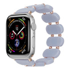 Stretch Resin Watch Band, For Apple Watch Series 8 41mm, For Apple Watch Series 8 45mm, For Apple Watch SE 2022 40mm, For Apple Watch SE 2022 44mm, For Apple Watch Series 7 41mm, For Apple Watch Series 7 45mm - DealBuddy