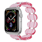 Stretch Resin Watch Band, For Apple Watch Series 8 41mm, For Apple Watch Series 8 45mm, For Apple Watch SE 2022 40mm, For Apple Watch SE 2022 44mm, For Apple Watch Series 7 41mm, For Apple Watch Series 7 45mm - DealBuddy