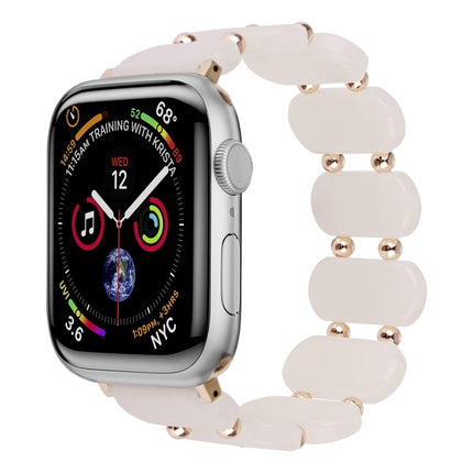 Stretch Resin Watch Band, For Apple Watch Series 8 41mm, For Apple Watch Series 8 45mm, For Apple Watch SE 2022 40mm, For Apple Watch SE 2022 44mm, For Apple Watch Series 7 41mm, For Apple Watch Series 7 45mm - DealBuddy