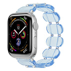 For Apple Watch SE 40mm / Transparent Blue