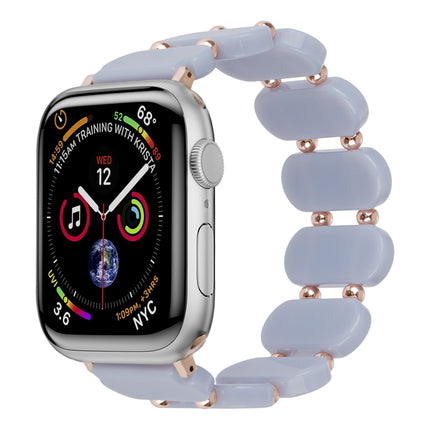 Stretch Resin Watch Band, For Apple Watch SE 40mm, For Apple Watch SE 44mm, For Apple Watch 6 40mm, For Apple Watch Series 6 44mm, For Apple Watch Series 5 44mm, For Apple Watch Series 5 40mm - DealBuddy