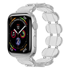 Stretch Resin Watch Band, For Apple Watch Series 4 44mm, For Apple Watch Series 4 40mm, For Apple Watch Series 3 38mm, For Apple Watch Series 3 42mm, For Apple Watch Series 2 42mm, For Apple Watch Series 2 38mm - DealBuddy