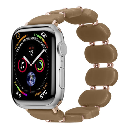 Stretch Resin Watch Band, For Apple Watch Series 4 44mm, For Apple Watch Series 4 40mm, For Apple Watch Series 3 38mm, For Apple Watch Series 3 42mm, For Apple Watch Series 2 42mm, For Apple Watch Series 2 38mm - DealBuddy