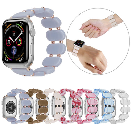 Stretch Resin Watch Band, For Apple Watch Series 8 41mm, For Apple Watch Series 8 45mm, For Apple Watch SE 2022 40mm, For Apple Watch SE 2022 44mm, For Apple Watch Series 7 41mm, For Apple Watch Series 7 45mm - DealBuddy