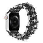 Beaded Diamond Bracelet Watch Band