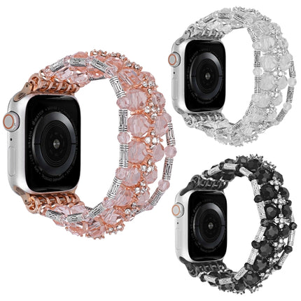 Beaded Diamond Bracelet Watch Band