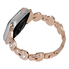 Gourd Diamond Metal Watch Band, For Apple Watch Series 4 44mm, For Apple Watch Series 4 40mm, For Apple Watch Series 3 38mm, For Apple Watch Series 3 42mm, For Apple Watch Series 2 42mm, For Apple Watch Series 2 38mm, For Apple Watch 42mm              ... - DealBuddy