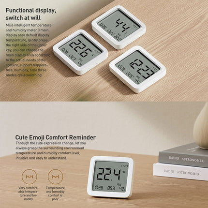 Original Xiaomi Mijia Smart Bluetooth Digital Thermometer Hygrometer 3 - DealBuddy