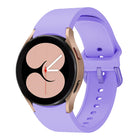 Colorful Buckle Silicone Sport Watch Band