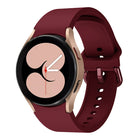 Colorful Buckle Silicone Sport Watch Band