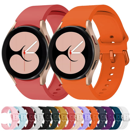 Colorful Buckle Silicone Sport Watch Band, For Samsung Galaxy Watch 6 / 6 Classic - DealBuddy